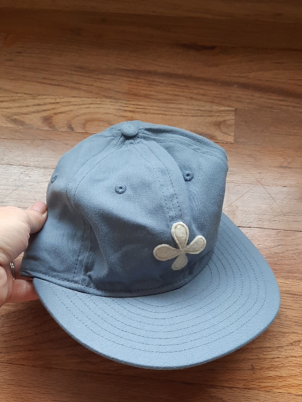 Nickel And Suede Chambray Trucket Hat